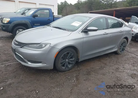2016 Chrysler 200 Limited z USA, uszkodzony, nr VIN 1C3CCCAB0GN177123